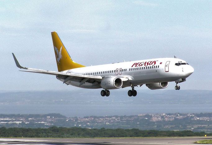 Letadlo Pegasus Airlines.