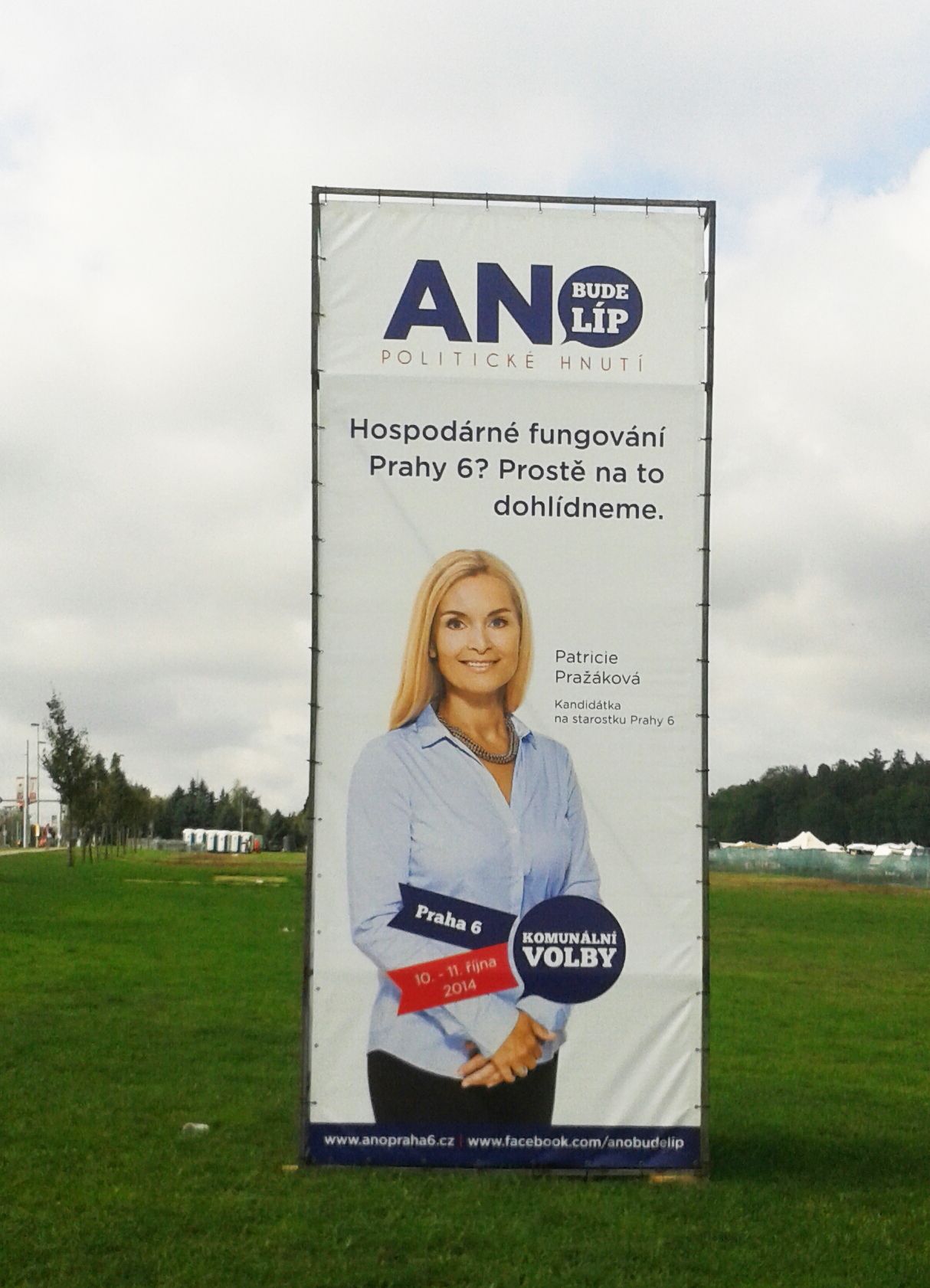 ANO - Kampaň v Praze podzim 2014