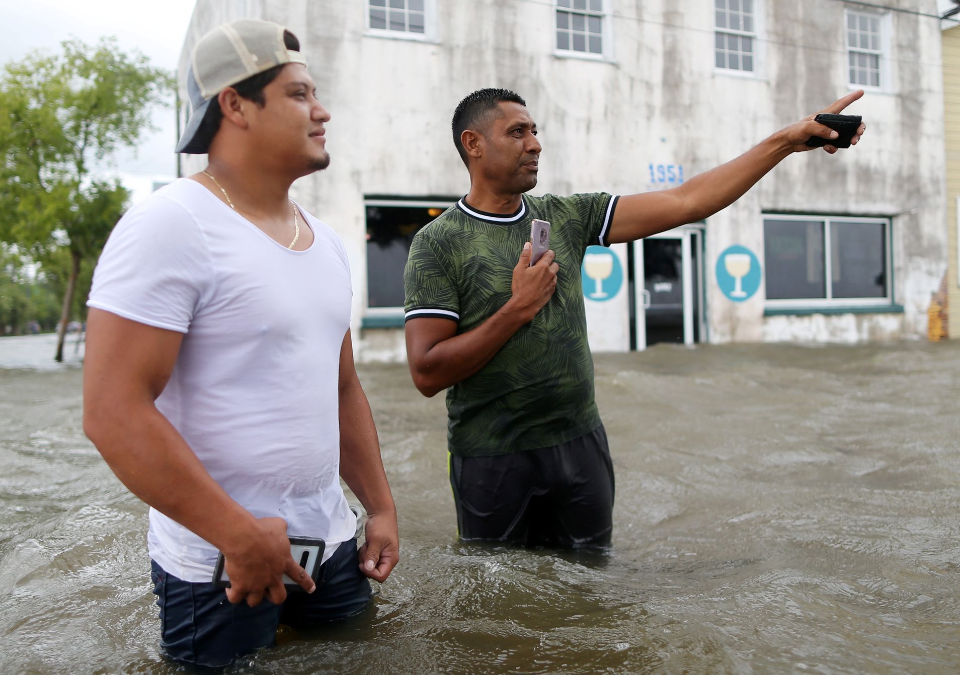 Tropická bouře Barry způsobila v Louisianě záplavy.