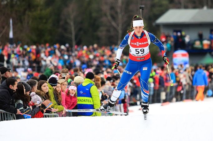 Biatlonová exhibice v Jablonci - Břízkách 2017