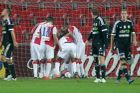 ŽIVĚ Slavia vs. Příbram 3:0, Pražané vykročili k záchraně