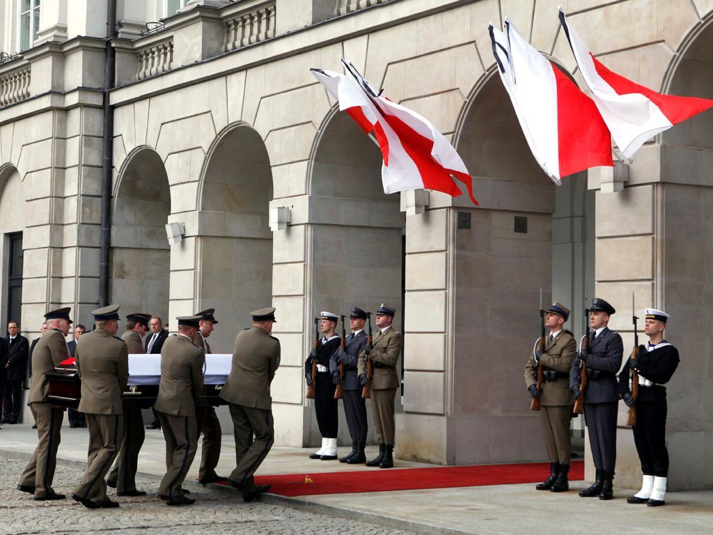 Převoz ostatků Lecha Kaczynského