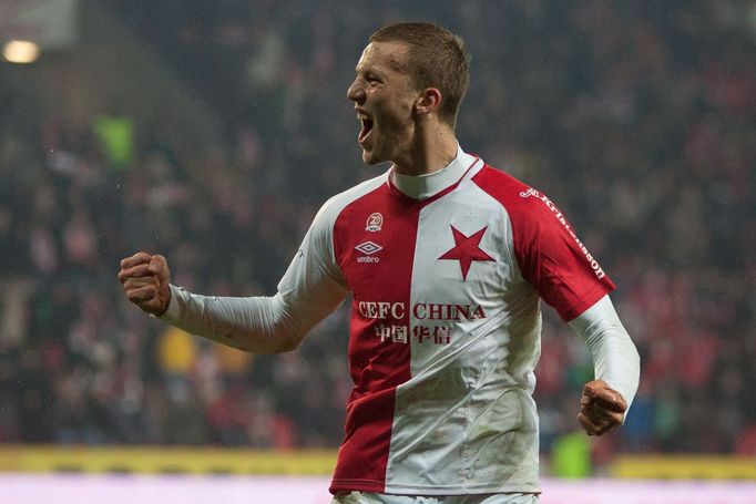 SL, Slavia-Baník: Tomáš Souček