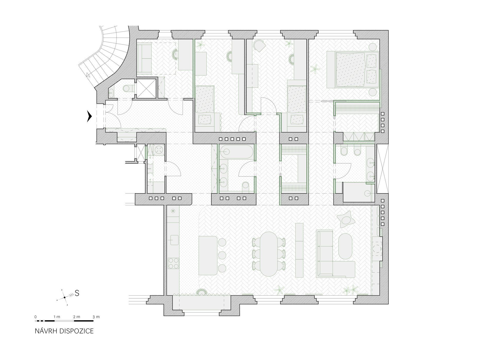 bydlení, interiér roku, house of darcy, rekosntrukce