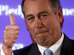 Republikán John Boehner je pod velkkým tlakem konzervativců, aby prosadil co největší škrty
