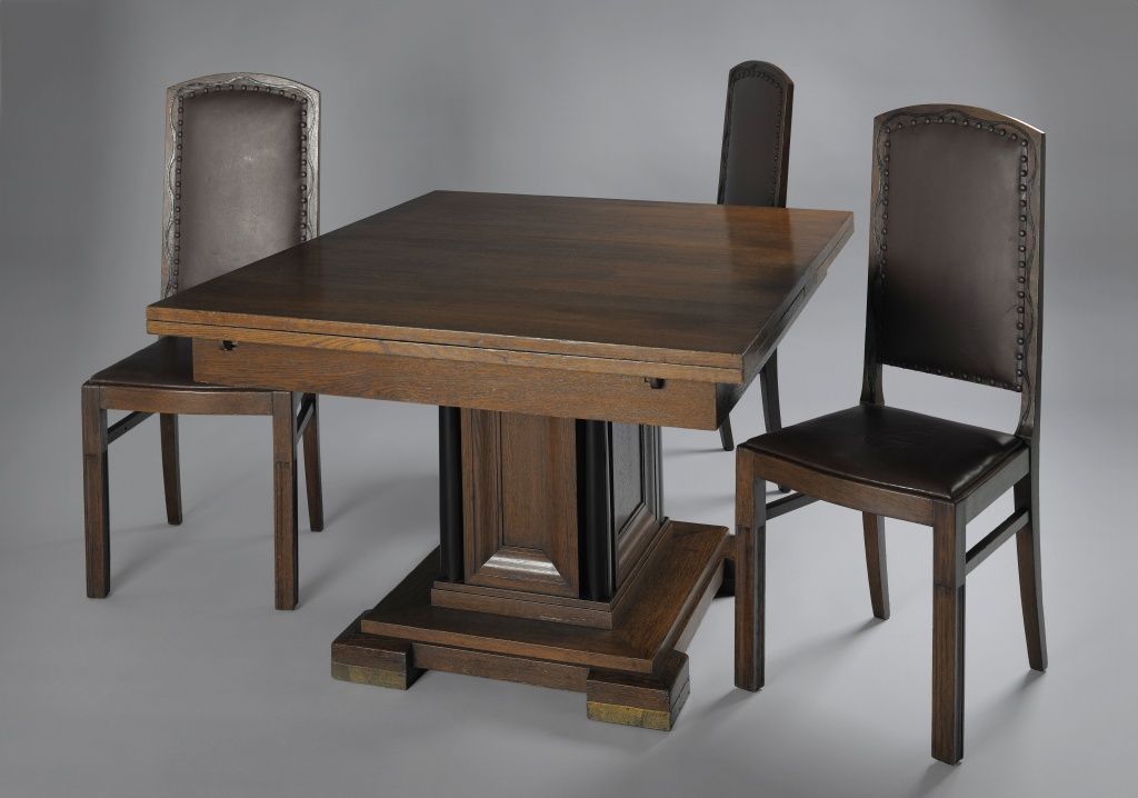 Jan Kotěra - stůl a židle