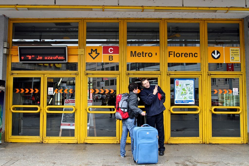 Praha povodně, neděle 2.6.