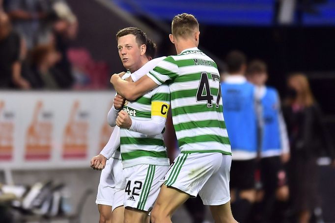 Fotbalisté Celticu Glasgow v předkole Ligy mistrů s Midtjyllandem