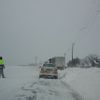 Kalamita na Bruntálsku: kamion, který u Milotic nad Opavou zablokoval silnici