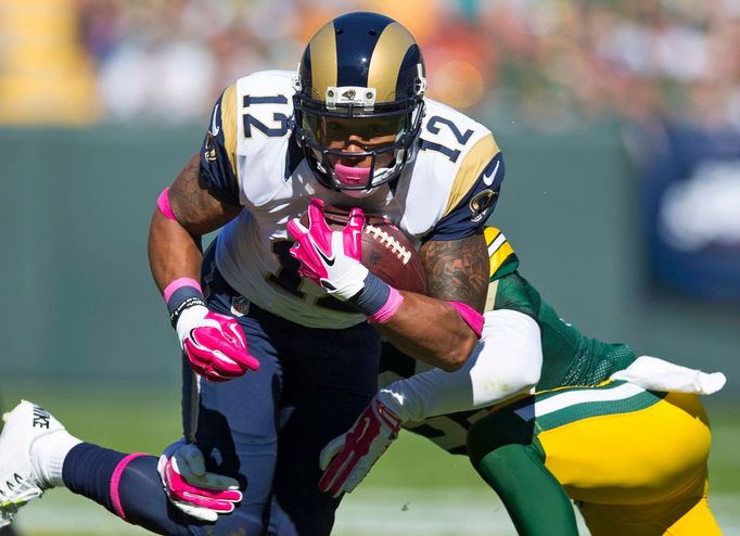 Stedman Bailey, hráč klubu NHL St. Louis Rams.