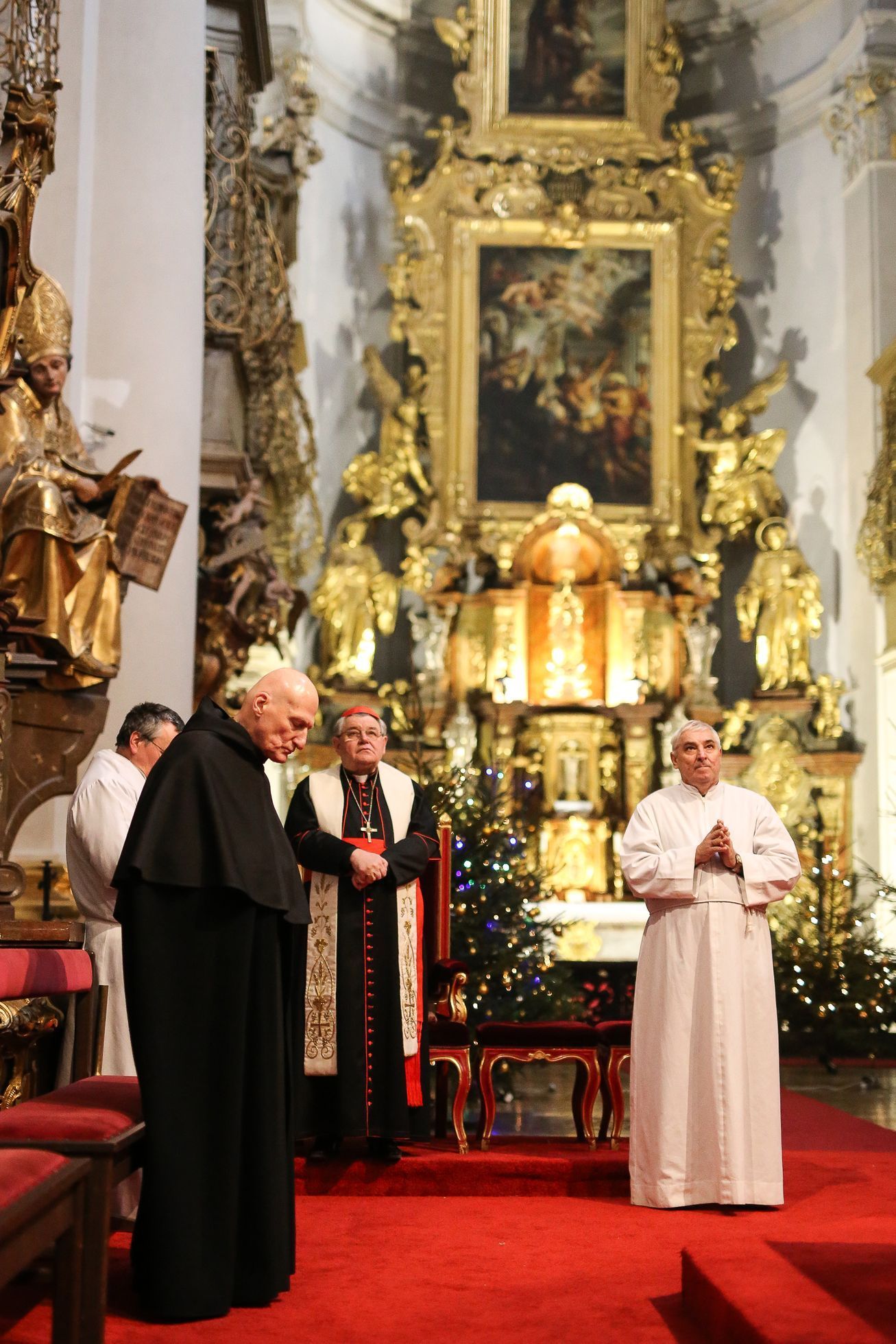 Tříkrálový průvod Prahou s požehnáním Dominika Duky