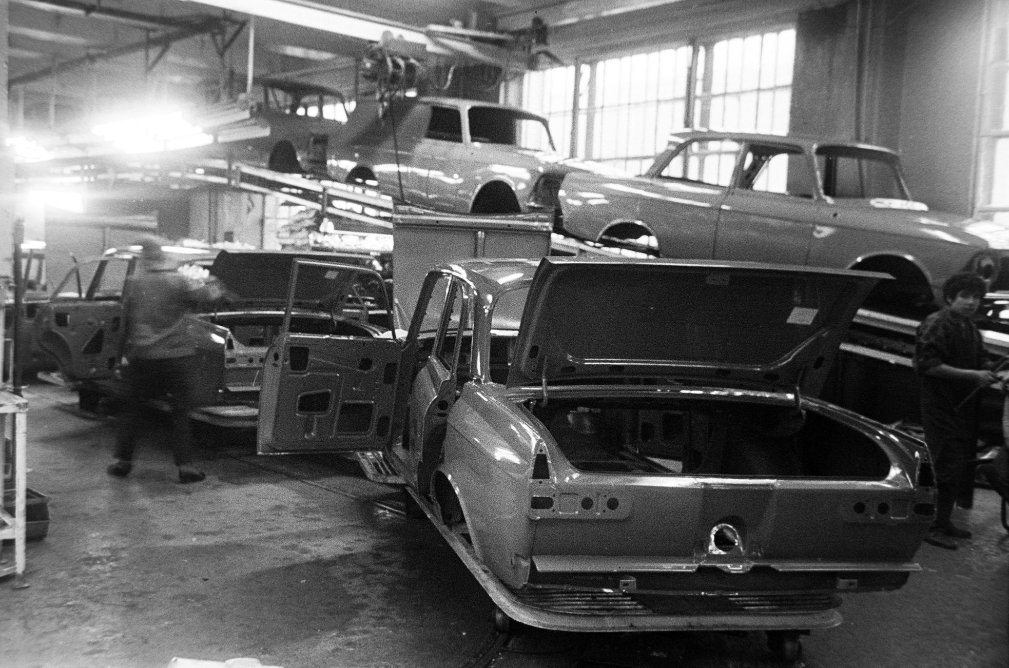 výroba automobilů Moskvič rok 1971
