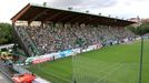 Zaplněné tribuny ženou Bohemku do první ligy - Bohemians vs. Žižkov.