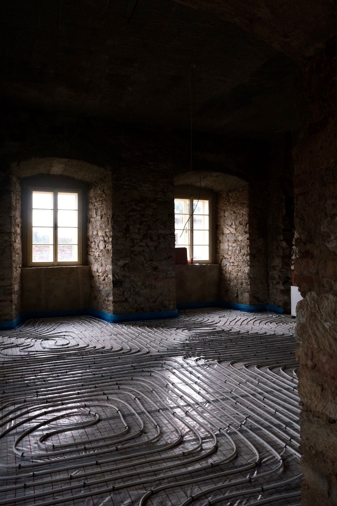 Oprava zámku na Chebsku