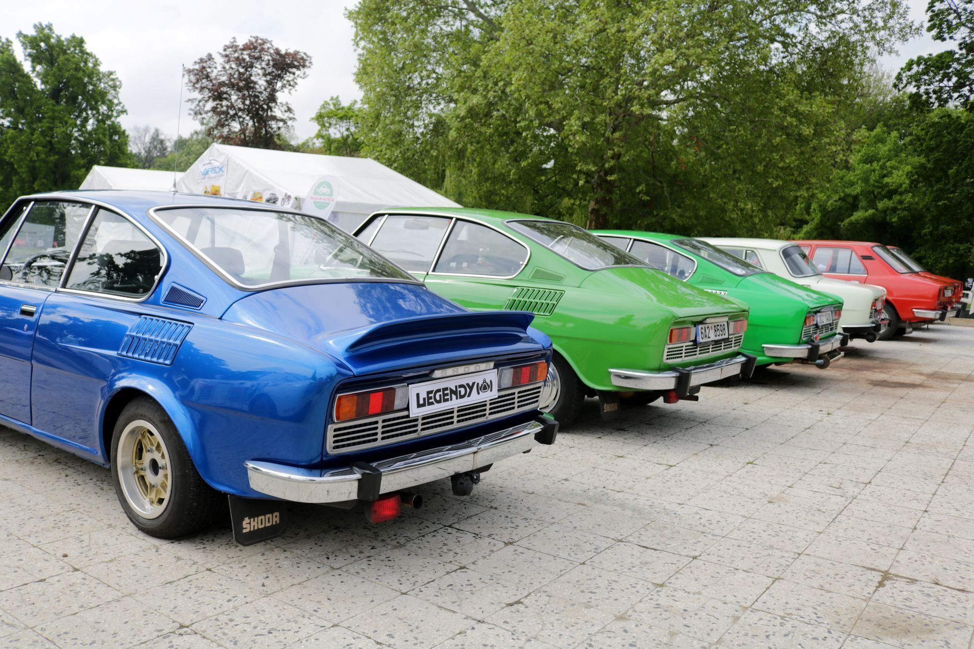 Automobilová slavnost Legendy 2019