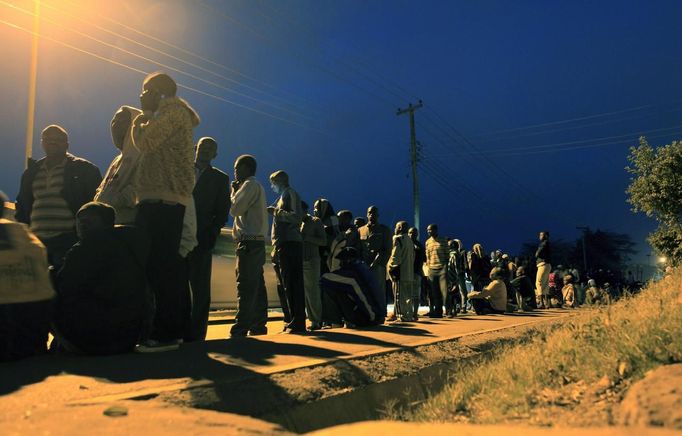 Volby ve slumu na předměstí metropole Nairobi