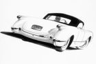 Prototyp nejprve nesl název XP 122. Údajně se inspiroval evropskými sportovními vozy, například Jaguarem XK 120. Název Corvette prý vymyslel fotograf, auto mu připomínalo malou rychlou válečnou loď (anglicky corvette).