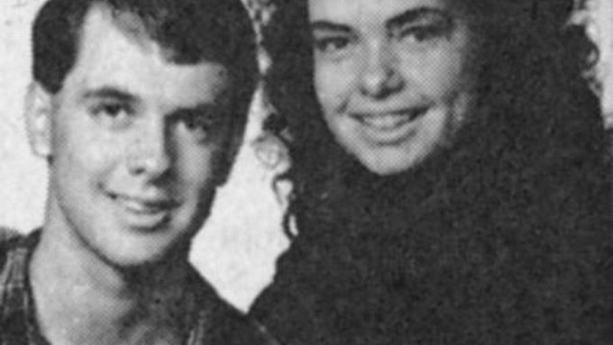 Vrah Carl Roberts se svoji ženou na deset let staré fotografii.