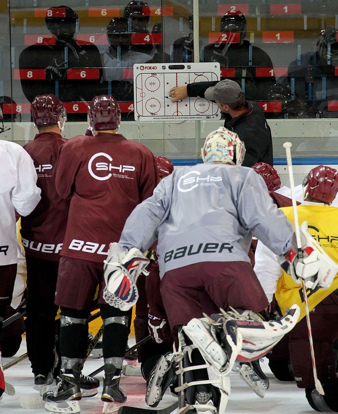 HC Sparta Praha - trénink: Josef Jandač