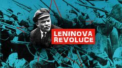 grafika - leninova revoluce