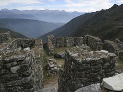 pevnost Sayacmarca na Incké stezce, Peru