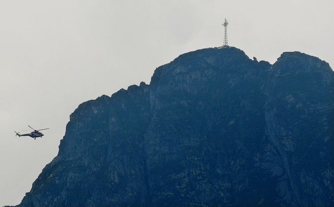 Štít Giewont na polské straně Tater