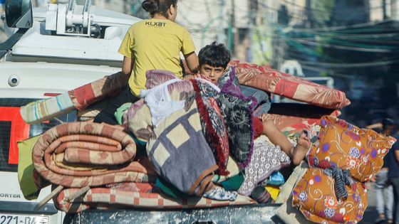 Foto: Milion Palestinců prchá před ofenzivou ze severu Gazy. Jih už přestává stačit