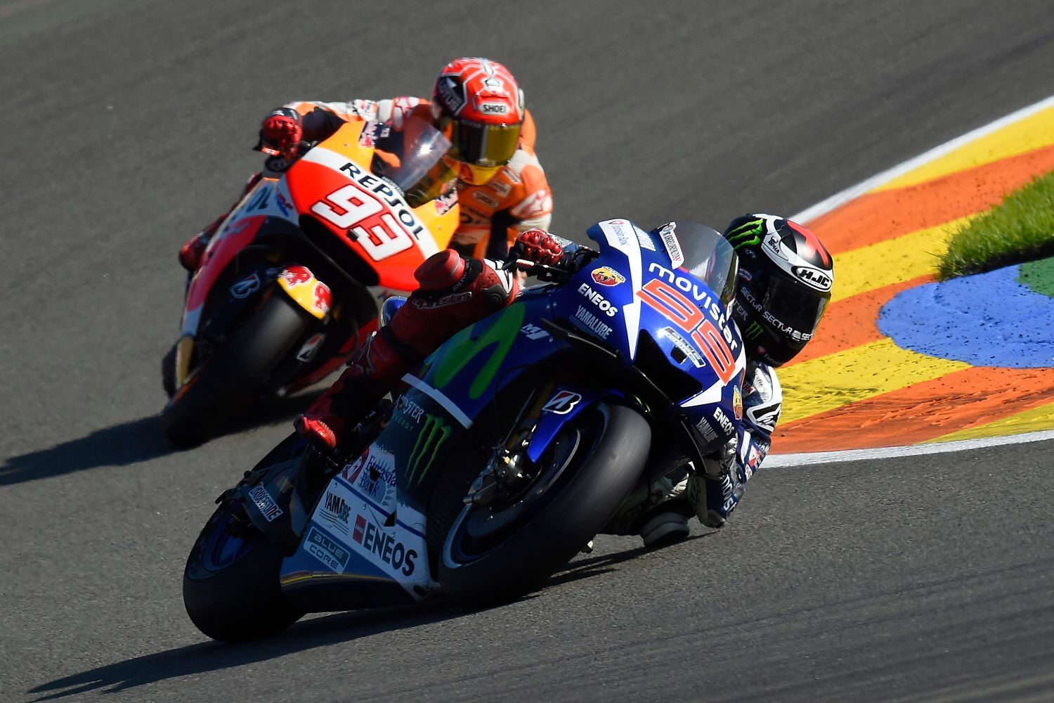 MotoGP 2015: Jorge Lorenzo, Yamaha a Marc Marquez, Honda