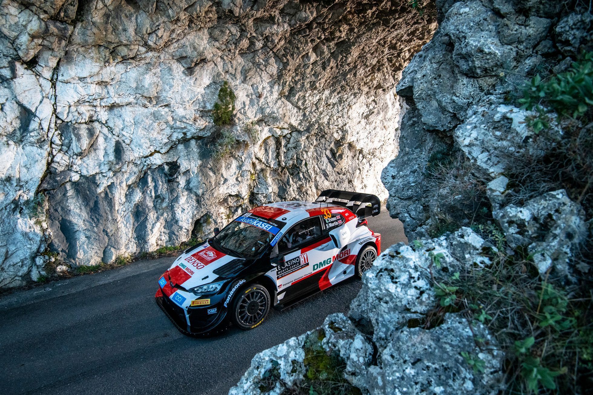 Elfyn Evans, Toyota na trati Rallye Monte Carlo 2022