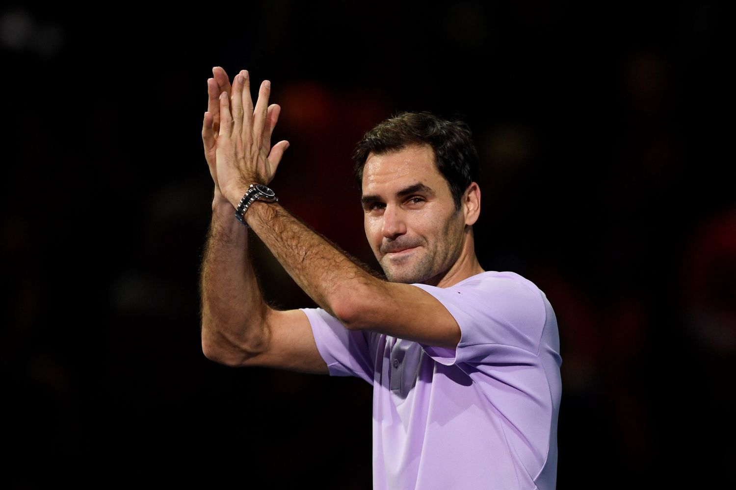 Roger Federer na Turnaji mistrů 2017
