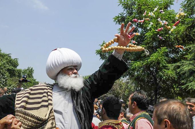 Na ilustračním snímku: Tradice vypravěčství Nasreddin Hodja, Turecko