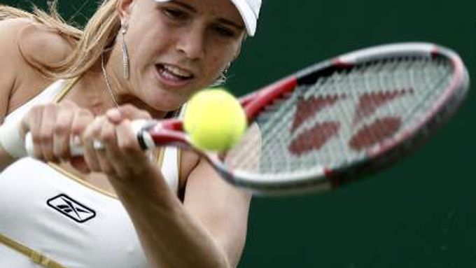 Nicole Vaidišová ve Wimbledonu