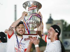 Fotbalisté Plzně získali historický mistrovský titul.
