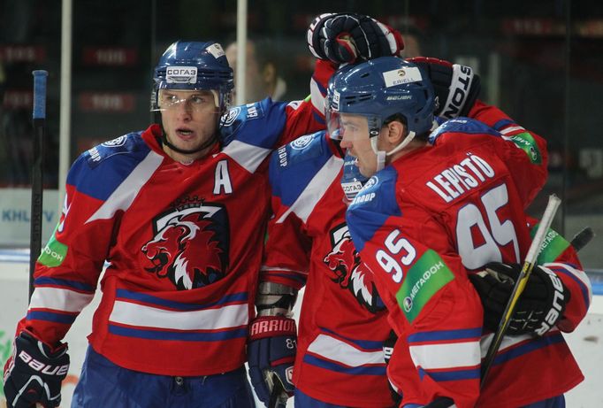 KHL, Lev Praha - Minsk: radost Lva