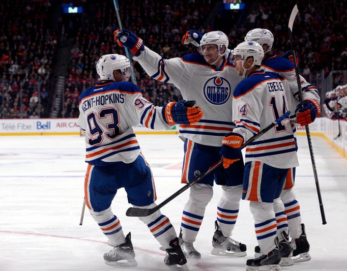 NHL: Edmonton Oilers at Montreal Canadiens (Šmíd, Eberle, Petry, Nugent-Hopkins)