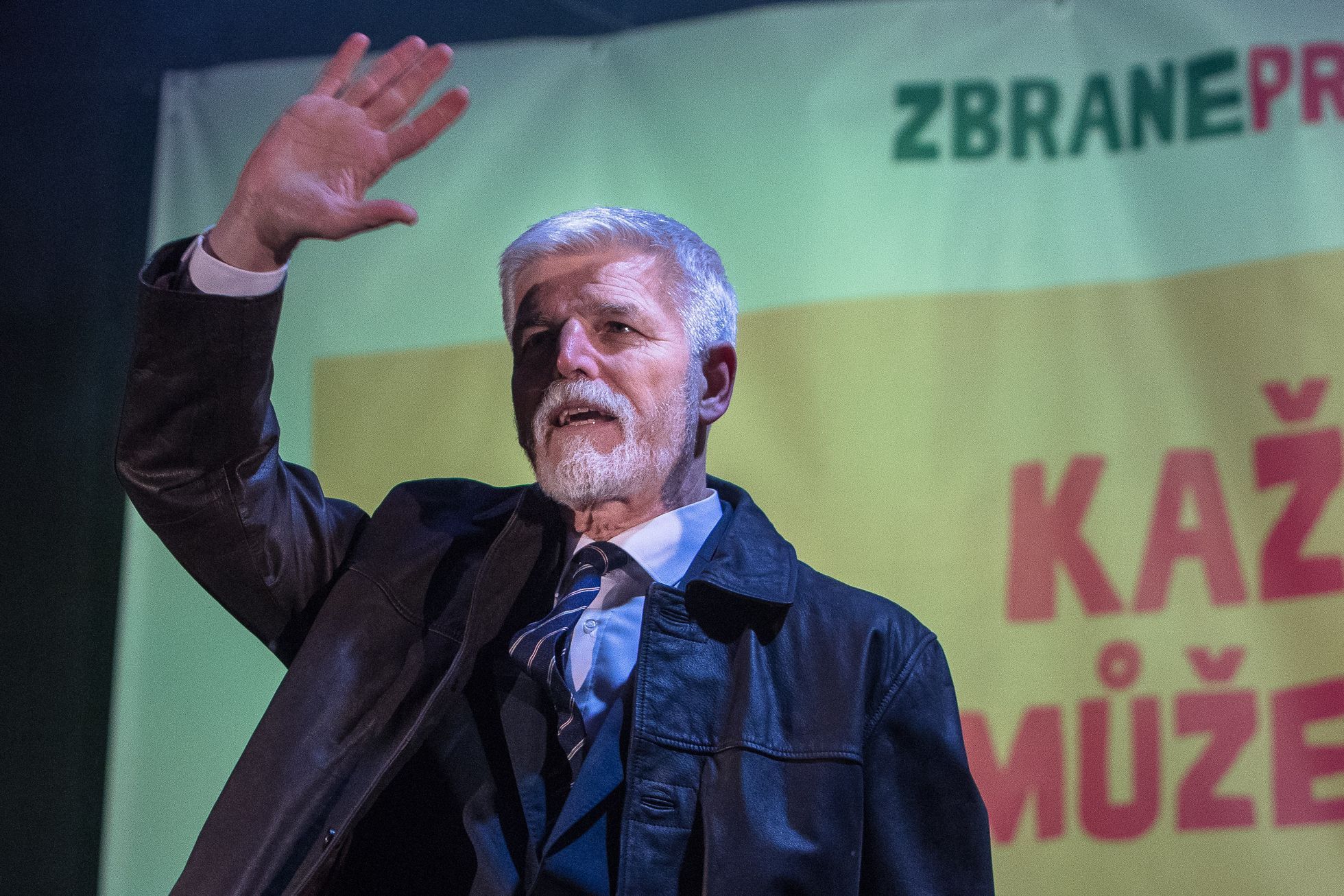 Rok od vpádu Ruska na Ukrajinu, ake v Praze na Letné, u ruské ambasády a ukrajinské ambasády