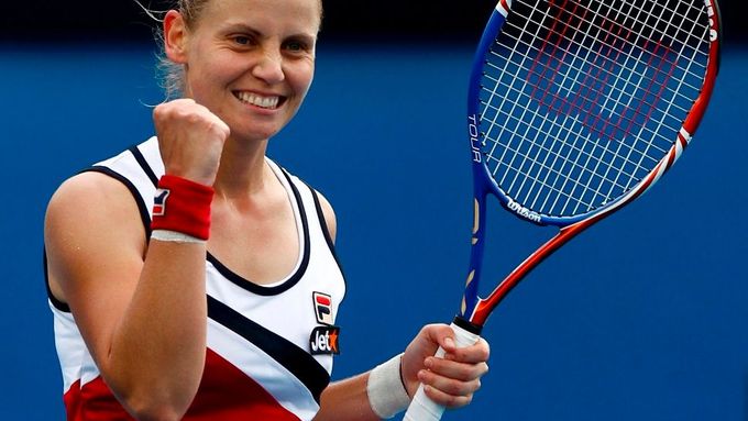 Jelena Dokičová na Australian Open v roce 2011.