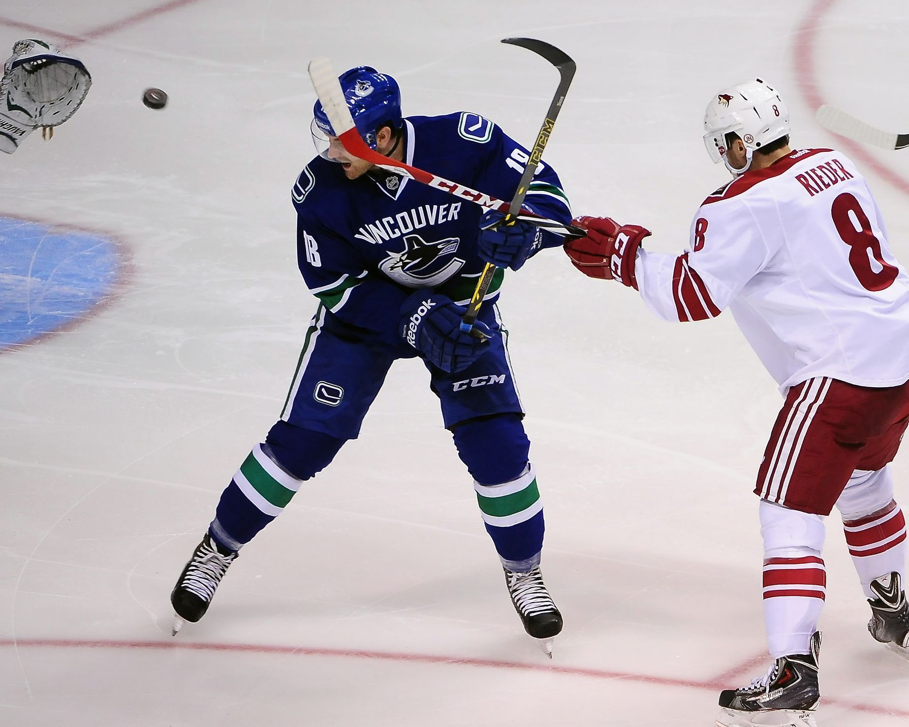 NHL: Arizona Coyotes at Vancouver Canucks