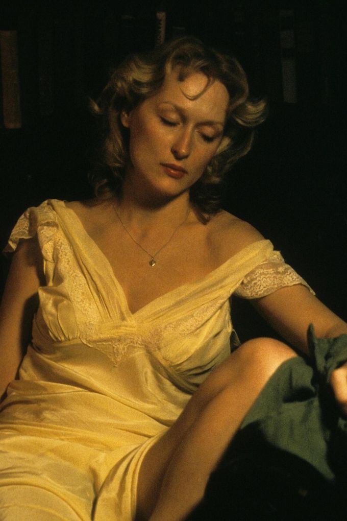 Meryl Streepová ve filmu Sophiina volba z roku 1982.