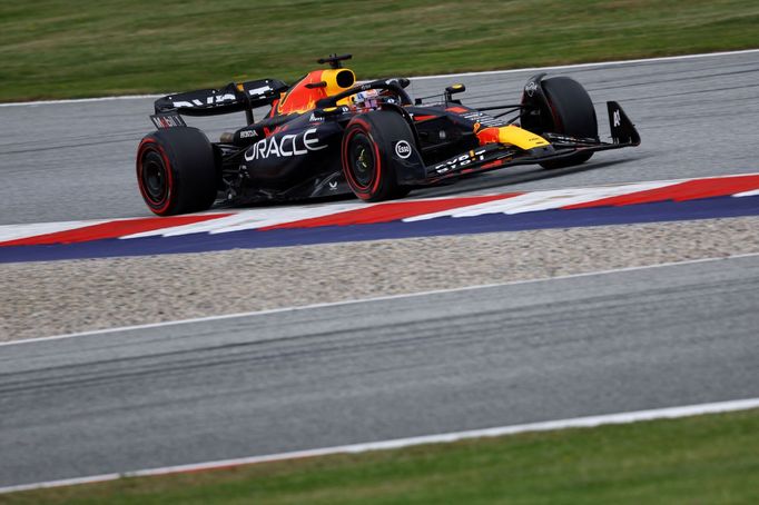 Max Verstappen, Red Bull v kvalifikaci na VC Rakouska F1 2023
