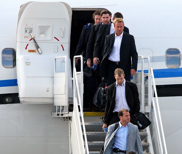 Tampa Bay - přílet