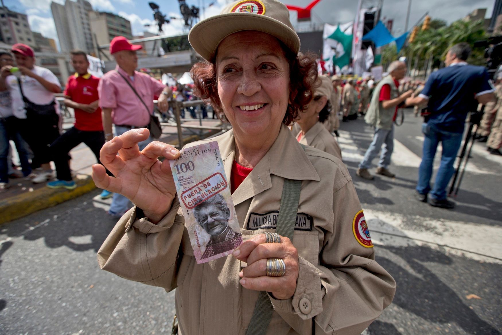 Zrušená bankovka ve Venezuele
