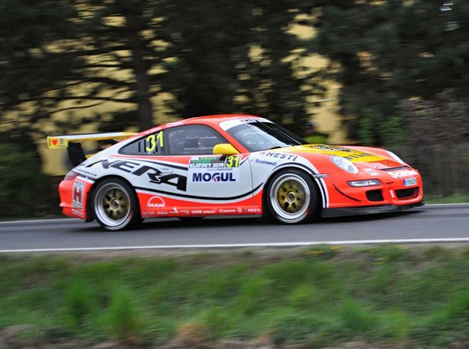 Radoslav Nešpor,  Porsche 997 GT3 na Rallye Šumava Klatovy 2019