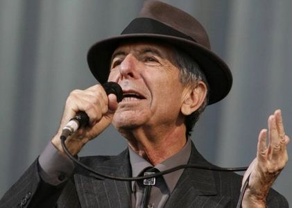 Leonard Cohen letos v Glastonbury