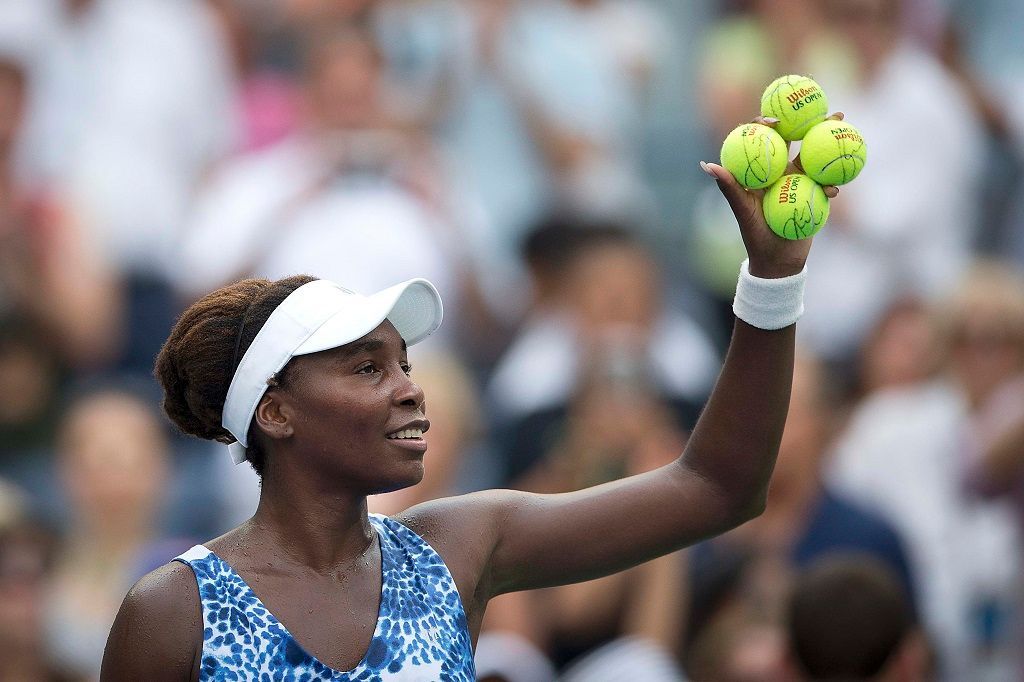 První den US Open 2015 (Venus Williamsová)