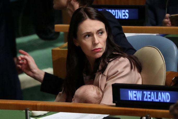 Jacinda Ardernová na půdě OSN