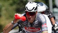 Mathieu van der Poel v 11. etapě Tour de France 2025
