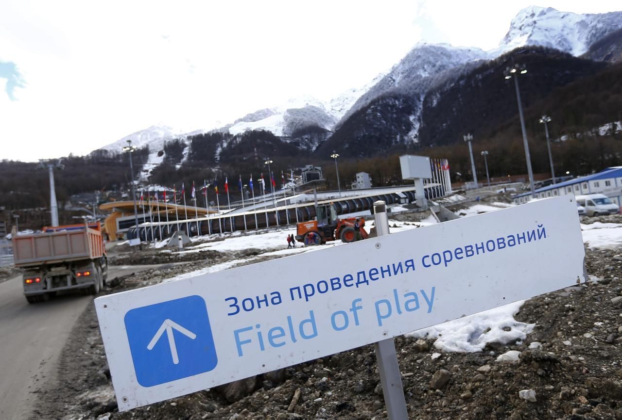 Soči - přípravy na zimní olympiádu