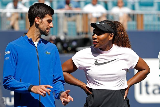 Novak Djokovič, Serena Williamsová