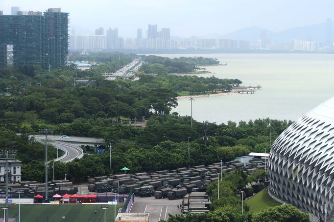 Protesty v Hongkongu